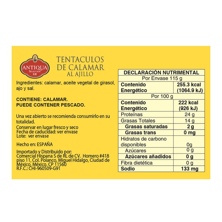 Antiqua Conservas Españolas 6 pzas de 115 g