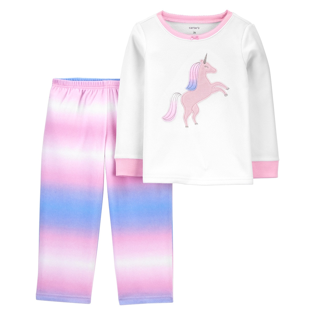 Carter´s, Pijama de 2 Piezas para Niña, Blanco - Unicornio, 5