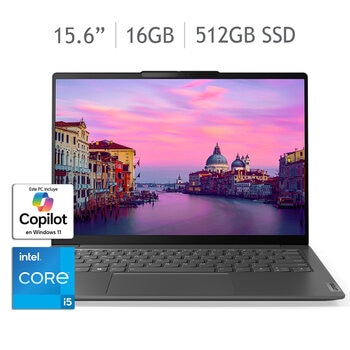 Lenovo Yoga Slim 6 Laptop 15.6" Intel Core i5-1340P 16GB 512GB SSD