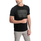 Kenneth Cole Playera para Caballero Extra Grande Negro