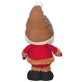 Set de 2 Figuras Festivas Santa y Pingüino