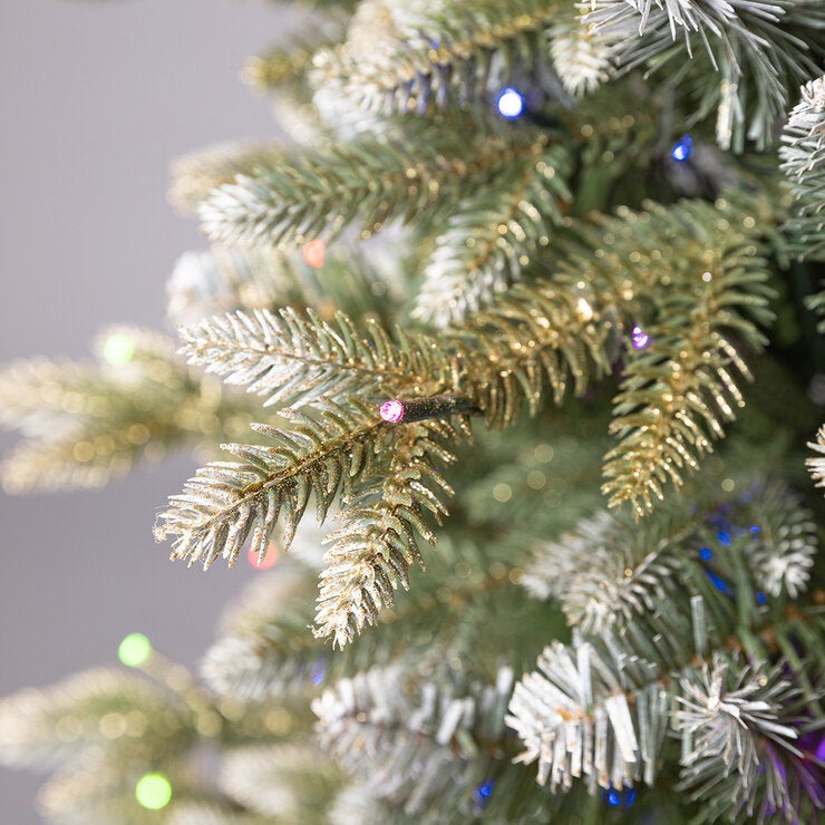Árbol Pre-Iluminado en Maceta 1.3m con 220 Luces Radiant Micro LED