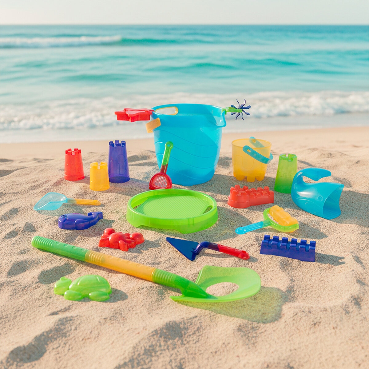 Juego de Cubetas y Moldes, 20 Pzs