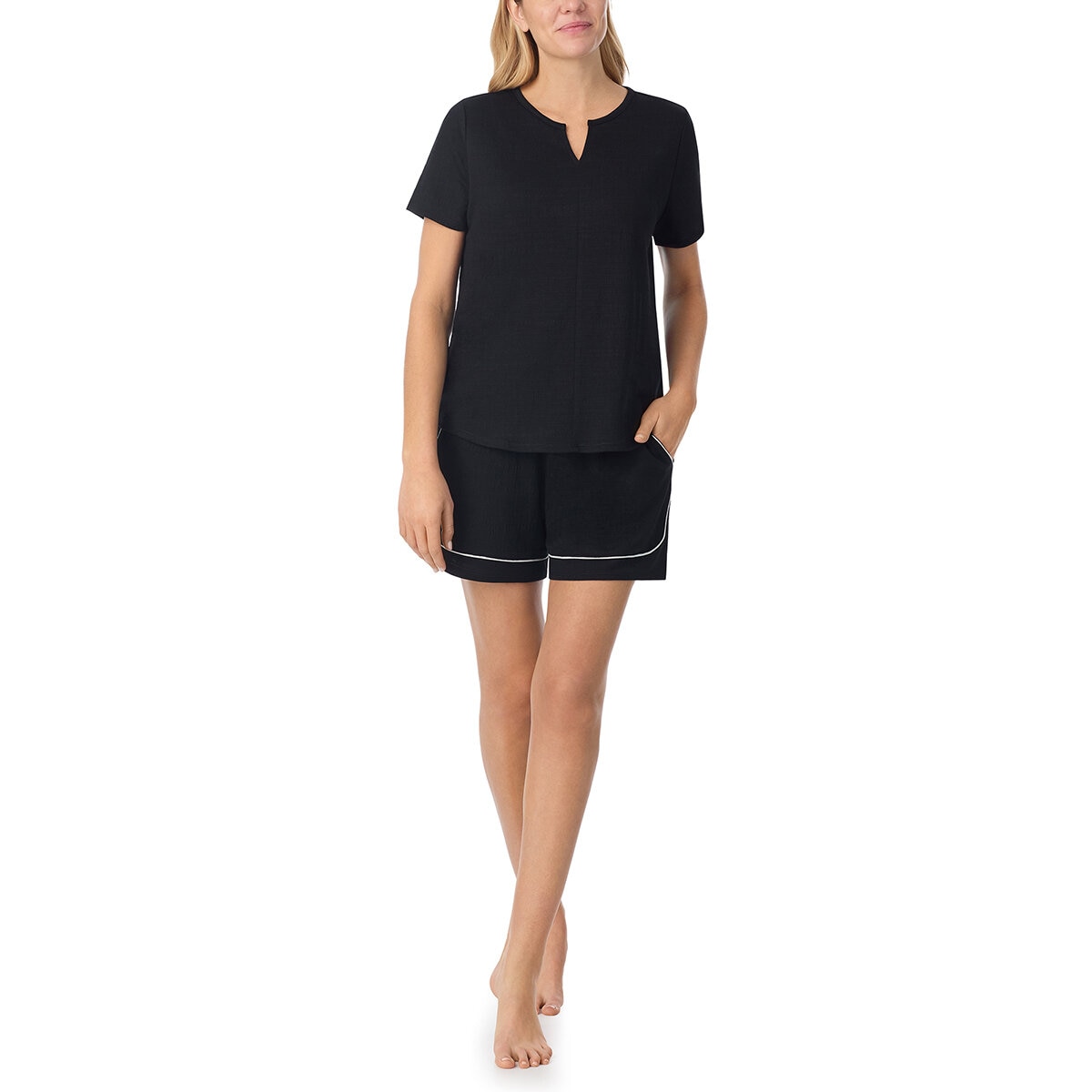 Midnight Conjunto de Pijama para Dama negro grande