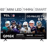 TCL Pantalla 65" QD-Miniled 4K Google TV