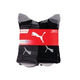 Puma Calcetines para Caballero 6 piezas Negro