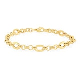 2100001314 14K ROLO OVAL