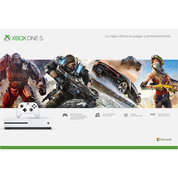 Xbox One S 1TB consola + 3 meses de Xbox Game Pass + 3 meses de Xbox Live Gold