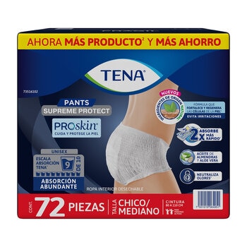 Tena Pants Mediano 72 pzas