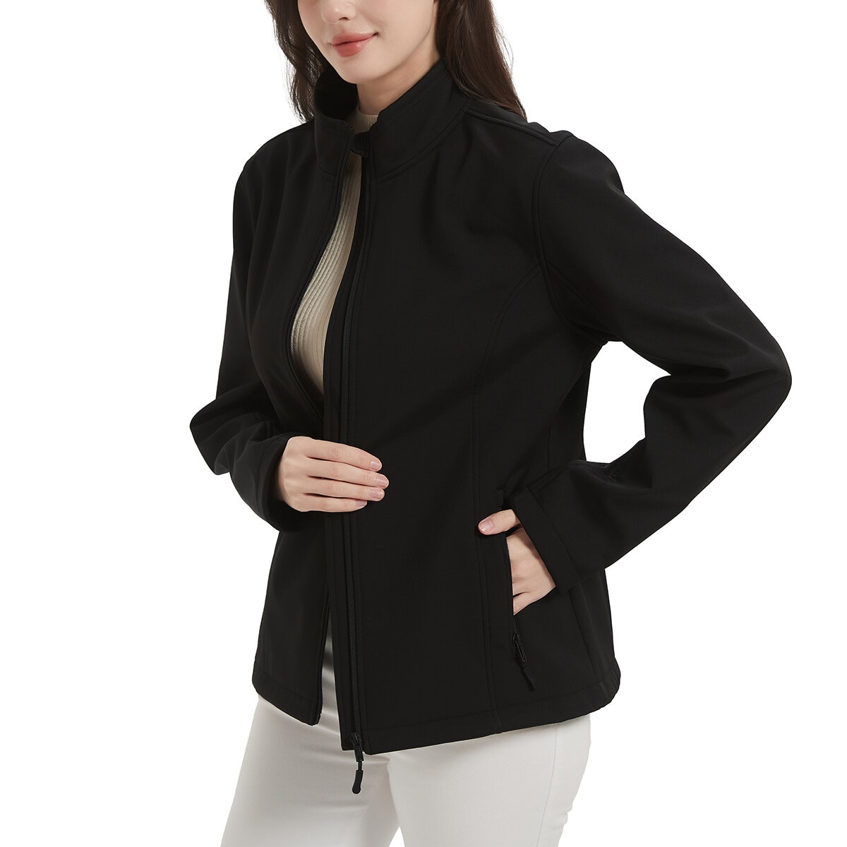 Hawke & Co Chamarra para Dama Negro Extra Grande