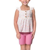 Nicole Miller Conjunto de 6 Piezas para Niños y Niñas Rosa / Azul / Naranja 6 Años