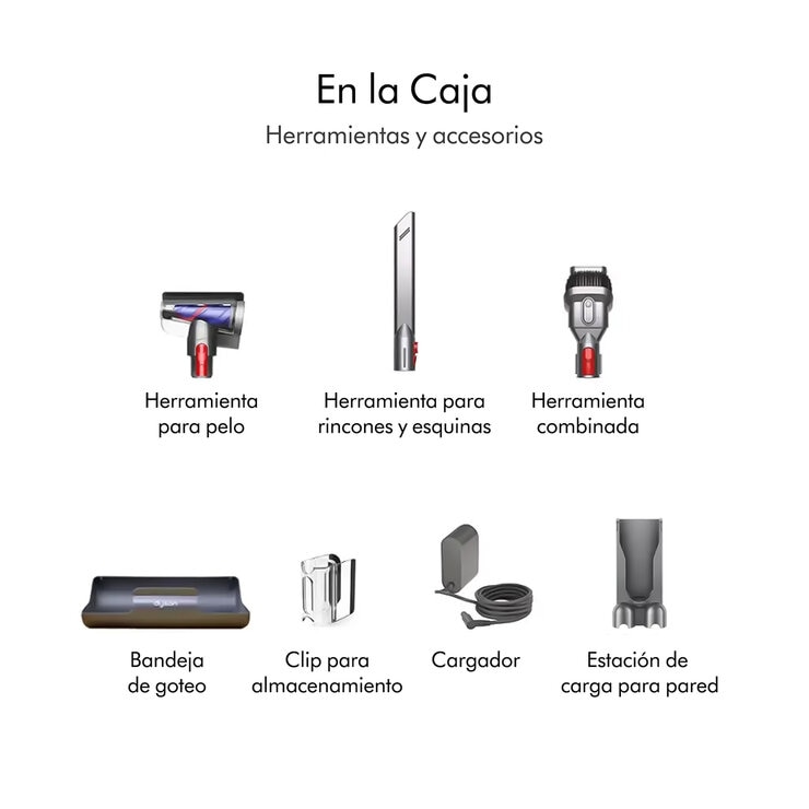 Dyson Aspiradora Inalámbrica V15 Submarine Húmedo y Seco