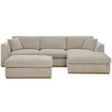 Henredon, Caley, Seccional de 4 Piezas con Otomano Henredon, Caley, Seccional de 4 Piezas con Otomano