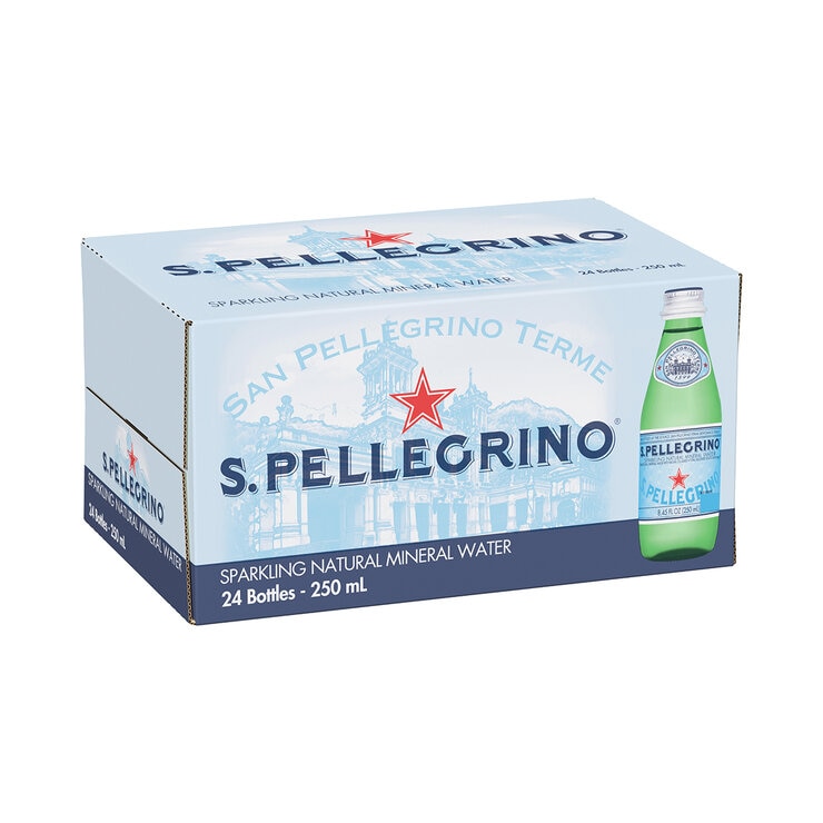 San Pellegrino Agua Mineral 24 pzas de 250 ml