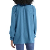 Jessica Simpson Blusa para Dama Azul Extra Chica
