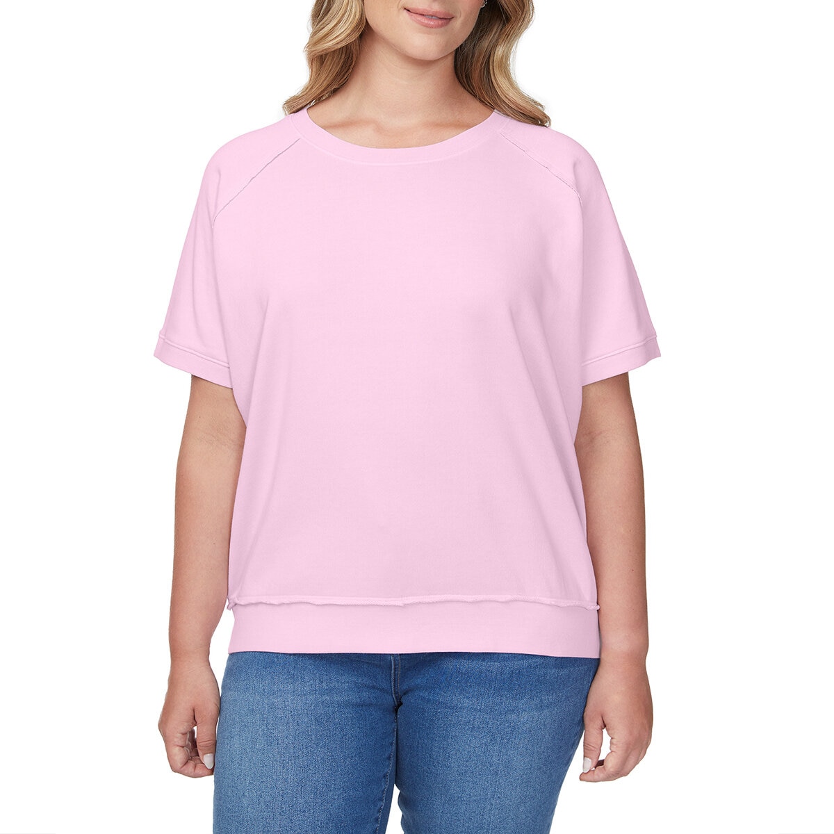 Buffalo David Bitton Sudadera para Dama Rosa Chica