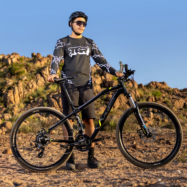 Bicicleta de Montaña R26 Alubike Sierra Slite Negra