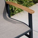 SunVilla, Wills Juego de Comedor de 7 Piezas para Exterior