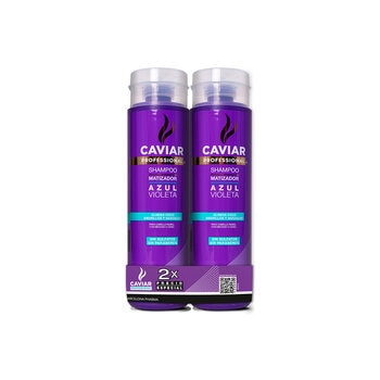 Caviar Professional Shampoo Matizador 2 pzas de 500 ml