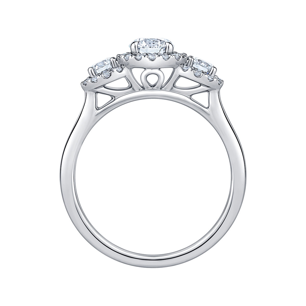 Anillo de Diamantes 1.00ctw, Platino