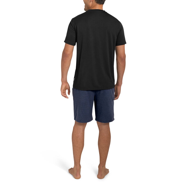 Eddie Bauer Pijama para Caballero Negro Grande