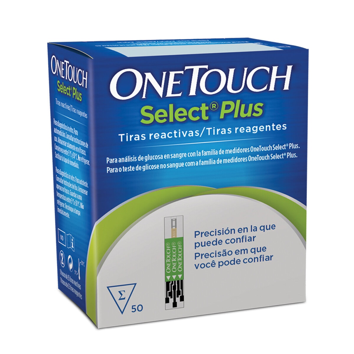 One Touch Select Plus 75 Tiras Reactivas + 25 Lancetas