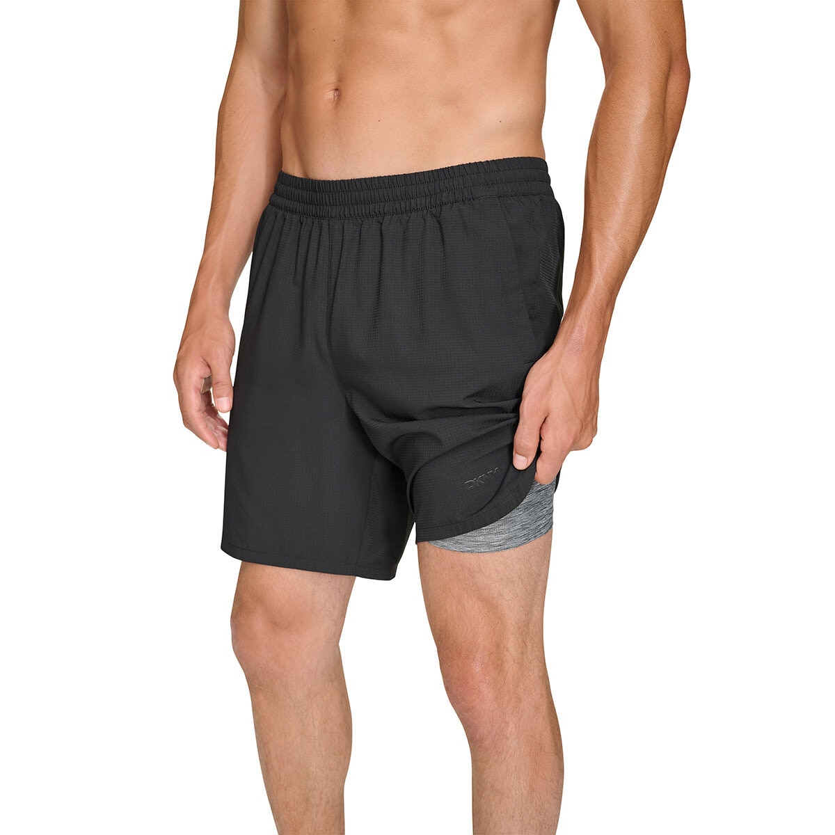 DKNY Traje de baño para Caballero negro extra grande