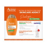 Avène Kit Protector Solar Ultra Fluid Oil Control Mat Perfect 50 ml + Mini Serum Hyaluron Activ B3 10 ml