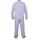 Emporio Colombo  Pijama para Caballero, 2 piezas, Rayas Marino,Vari  M