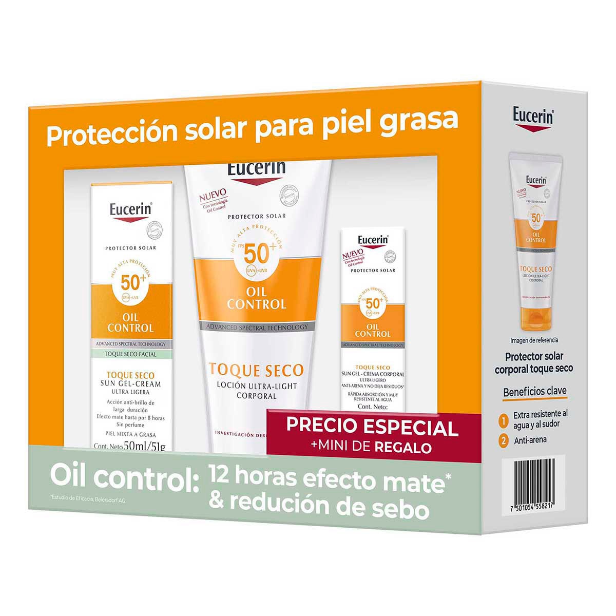 KIT EUCERIN OILCONT 50 ML