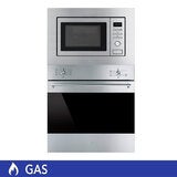 Smeg Combo microondas de empotre 60 cm y horno de empotre 60cm Smeg Combo microondas de empotre 60 cm y horno de empotre 60cm