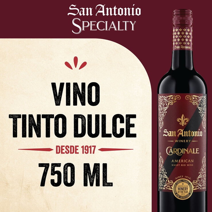 Vino Tinto Dulce San Antonio Cardinale 6/750 ml