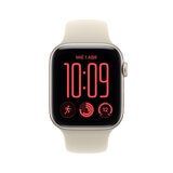Apple Watch SE 3 (GPS) 44mm Aluminio Blanco Estelar + Correa Deportiva Arena - Talla M/L Apple Watch SE 3 (GPS) 44mm Aluminio Blanco Estelar + Correa Deportiva Arena - Talla M/L