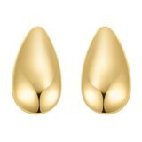 Aretes en Forma de Lágrima, Oro Amarillo de 14K
