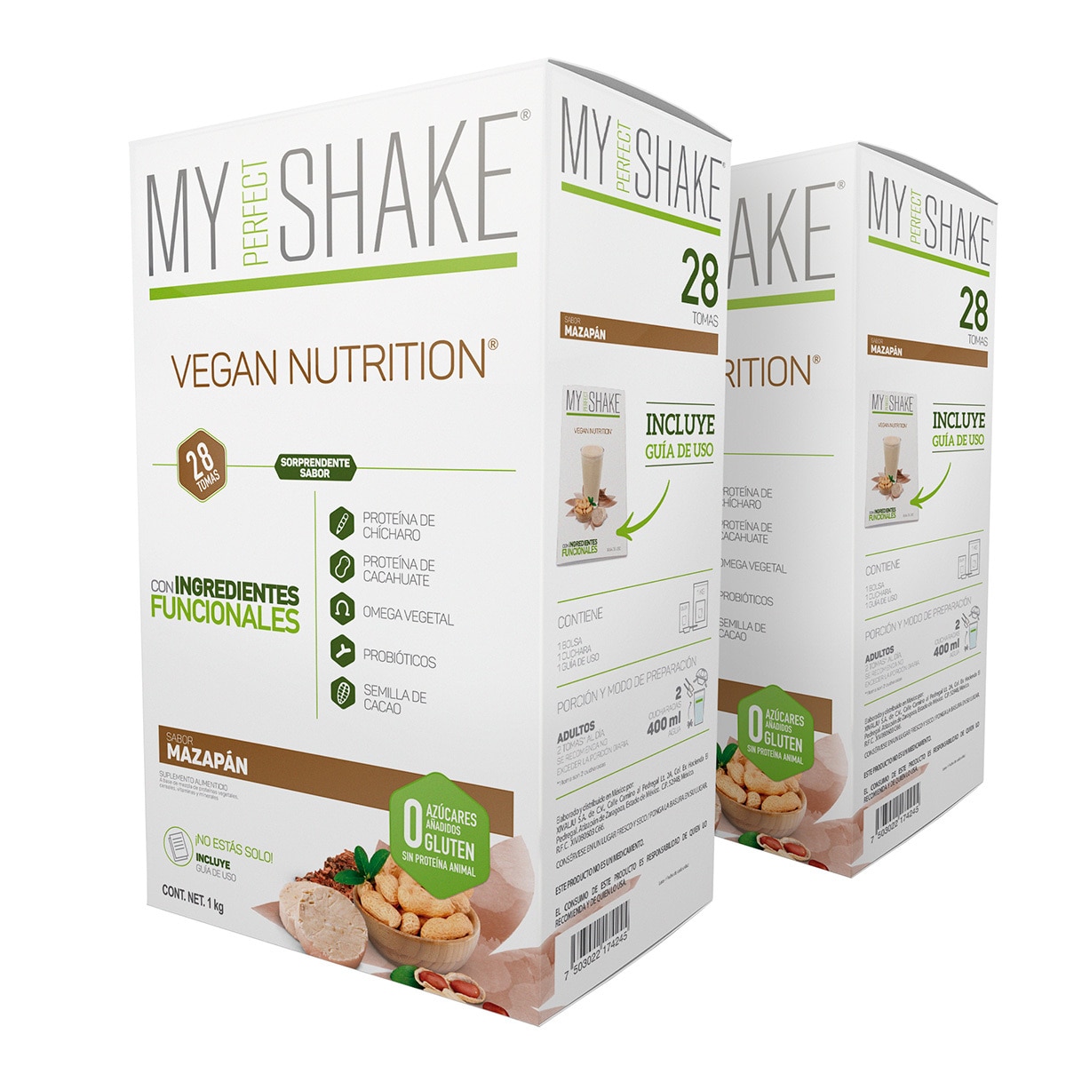 My Perfect Shake Bebida en Polvo Vegana 2kg