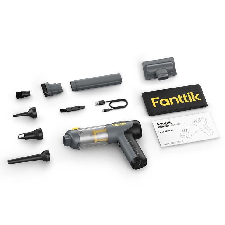 Fanttik X100 Aspiradora para auto 4 en 1
