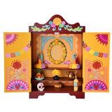 Altar de Día de Muertos con Accesorios y Luces LED Altar de Día de Muertos con Accesorios y Luces LED