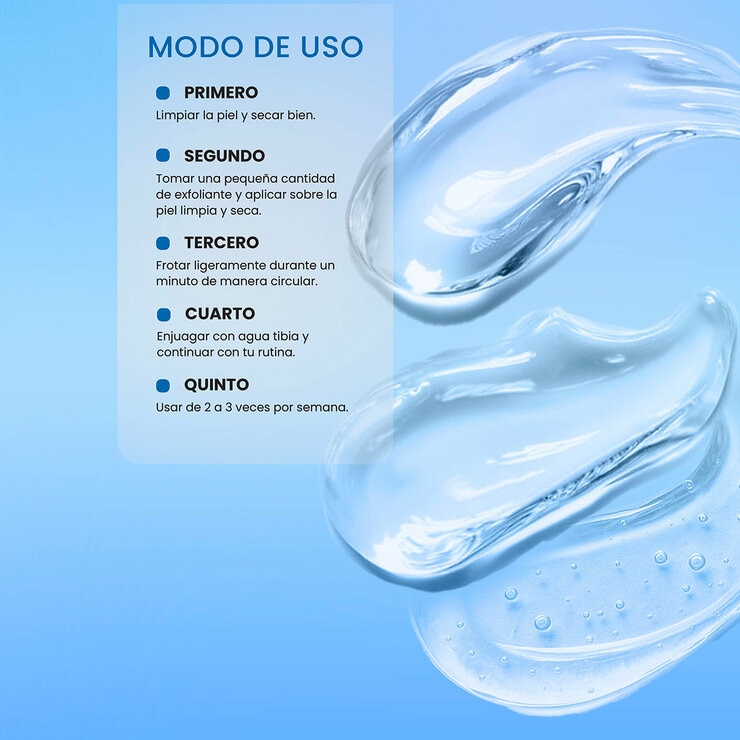Tony Moly Floria Gel Exfoliante de Ácido Hialurónico 2 pzas