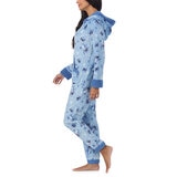 Peanuts Pijama para Dama Azul Extra Grande