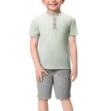 Nicole Miller Conjunto de 6 Piezas para Niños y Niñas Azul / Verde / Gris 4 Años Nicole Miller Conjunto de 6 Piezas para Niños y Niñas Azul / Verde / Gris 4 Años