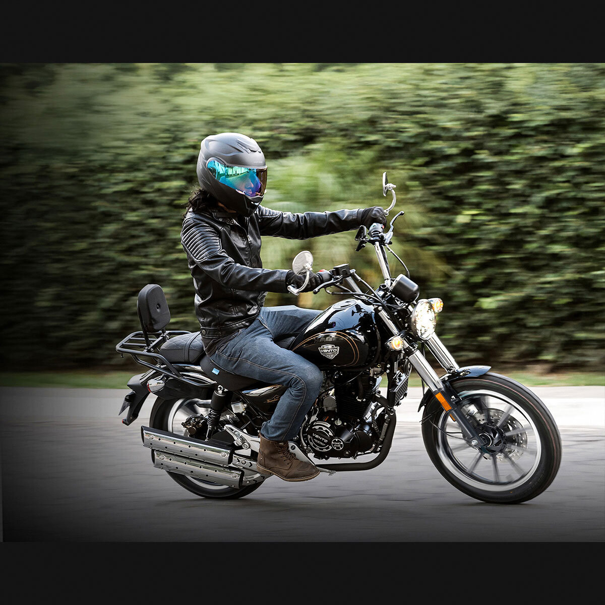 Vento Motocicleta Thunderstar 300cc Negro