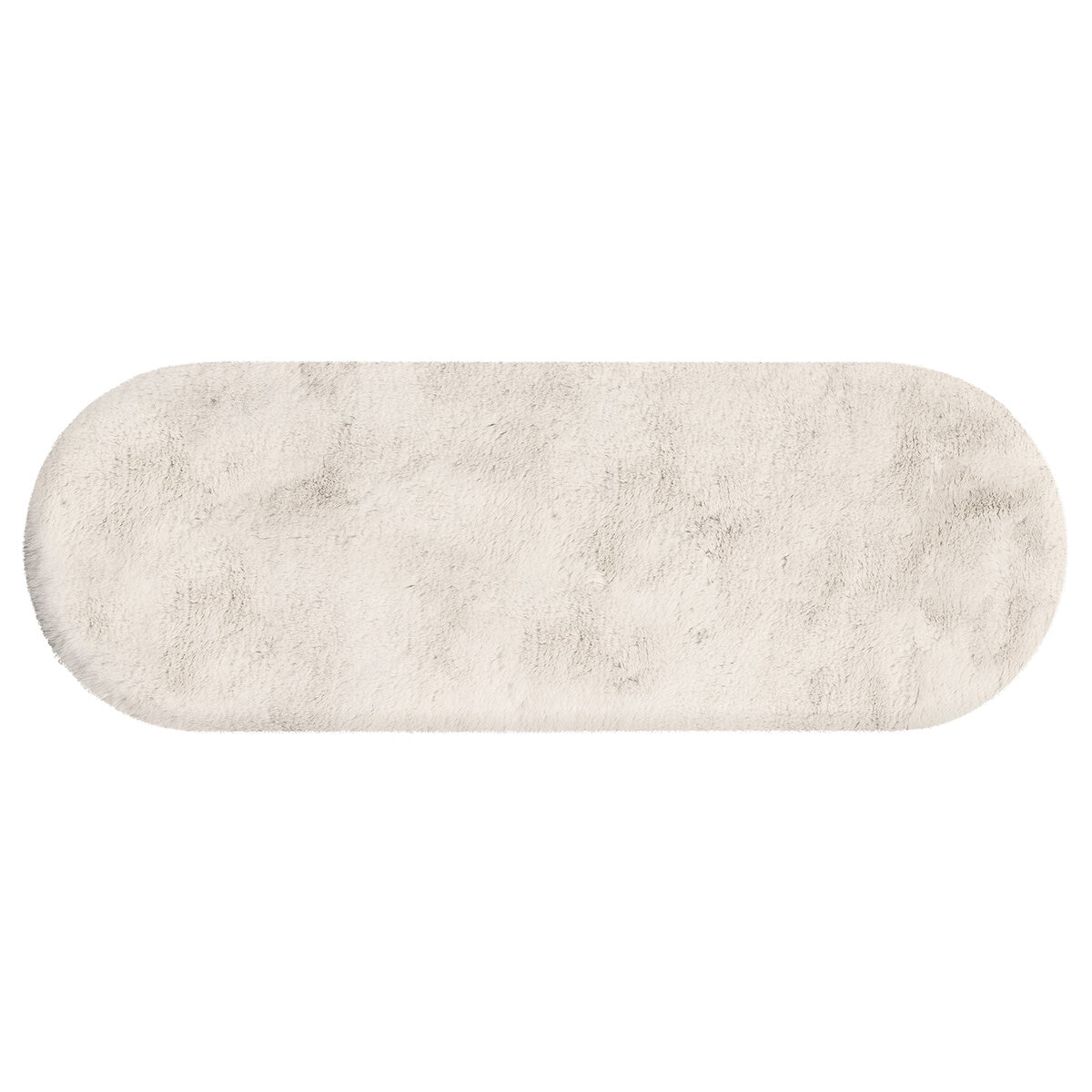 Mon Chateu, Tapete de pelo sintético, Blanco