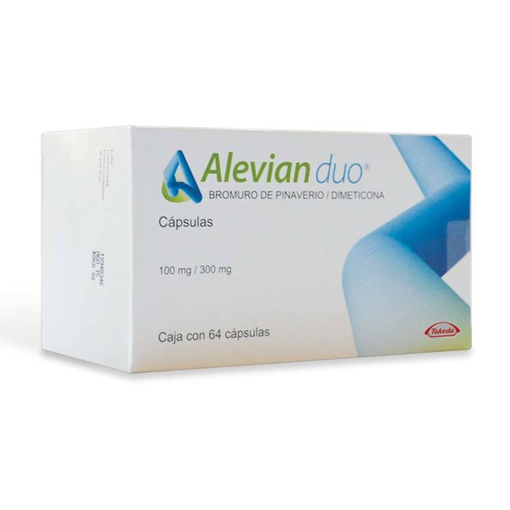Alevian Duo 100 mg / 300 mg 64 cápsulas Costco México