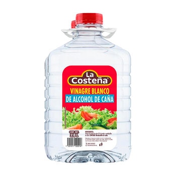 La Costeña Vinagre Blanco de Alcohol de Caña 3.8 L