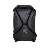 GeckoBrands, Mochila Impermeable con Cordones de Uso Rudo, Color Negro