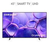 Samsung Pantalla 43" Crystal UHD Smart TV