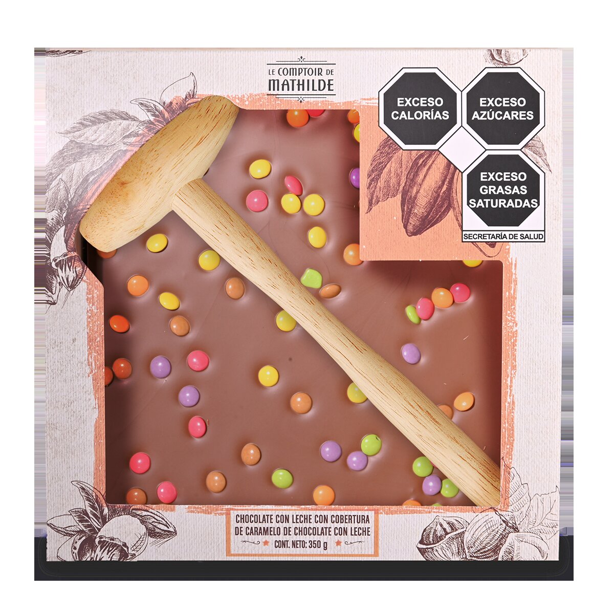 Le Comptoir De Mathilde Chocolate para Romper 350 g Le Comptoir De Mathilde Chocolate para Romper 350 g