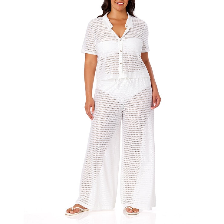 Hurley Conjunto de Playa para Dama Blanco Grande Hurley Conjunto de Playa para Dama Blanco Grande