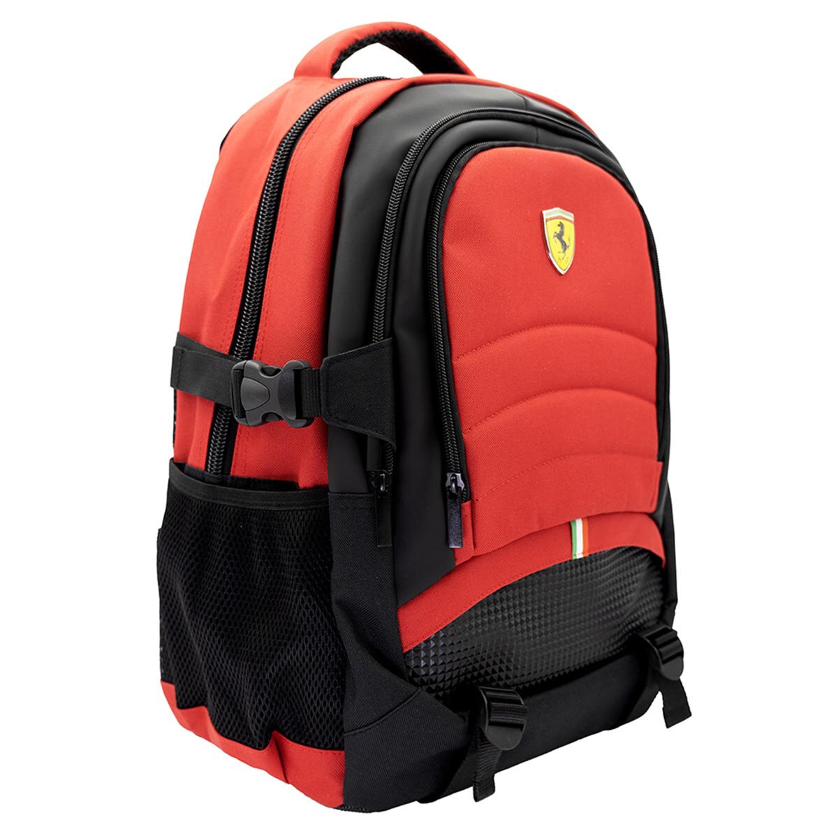 Mochila con Lonchera y Lapicera Ferrari  