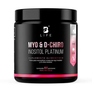 B Life Myo&D-Chiro Inositol Platinum en Polvo 246g